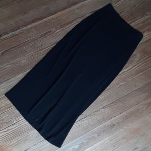 Express Long Black Skirt